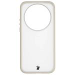 Kit protectie 2 in 1 BizonMobile, Carcasa Bizon Angelo si Folie sticla securizata Bizon Glass Edge, compatibil cu Xiaomi 17 Ultra, Bej 2 - lerato.ro