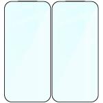 Set 2 folii sticla securizata Bizon Glass Edge  Duo compatibile cu Xiaomi 17, Negru 5 - lerato.ro