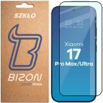 Folie sticla securizata Bizon Glass Edge 2 compatibila cu Xiaomi 17 Ultra / 17 Pro Max, Negru 4 - lerato.ro
