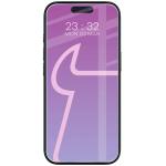 Set 2 folii sticla securizata Bizon Glass Mule compatibile cu iPhone 16 Pro, Transparent 2 - lerato.ro