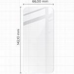 Set protectie 4in1 Bizon Clear 2 Pack, 3 folii sticla ecran + 1 folie sticla camera foto, compatibil cu iPhone 16, Transparent 3 - lerato.ro