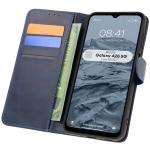 Husa flip cover Bizon Pocket compatibila cu Samsung Galaxy A26 5G, Navy Blue 3 - lerato.ro