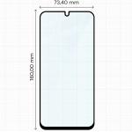 Set 2 folii sticla securizata Bizon Glass Edge Duo compatibile cu Samsung Galaxy A16 4G / 5G / A17 5G / A26 5G, Negru 3 - lerato.ro