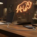 Cablu pentru incarcare si transfer de date Bizon C354, 2x USB-C, 60W, 3A, 1m, Alb 10 - lerato.ro