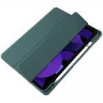 Husa Bizon Tab Clear Matt compatibila cu iPad Air 4 2020 / 5 2022 / 6 2024 / iPad Pro 11 2018, Dark Green 5 - lerato.ro