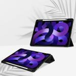 Husa Bizon Tab Clear Matt compatibila cu iPad Air 4 2020 / 5 2022 / 6 2024 / iPad Pro 11 2018, Negru 3 - lerato.ro