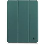 Husa Bizon Tab Croc compatibila cu iPad Air 4 2020 / 5 2022 / 6 2024, Dark Green 2 - lerato.ro