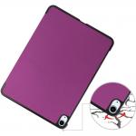 Husa Bizon Tab Croc compatibila cu iPad Air 4 2020 / 5 2022 / 6 2024, Dark Purple 3 - lerato.ro