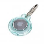 Carcasa de protectie Bizon Locator Keychain compatibila cu Apple AirTag, Mint Green 3 - lerato.ro