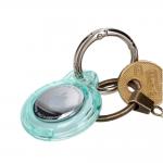 Carcasa de protectie Bizon Locator Keychain compatibila cu Apple AirTag, Mint Green 7 - lerato.ro