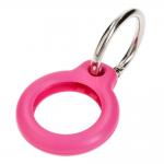Carcasa de protectie Bizon Locator Keychain compatibila cu Apple AirTag, Roz 5 - lerato.ro