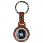 Carcasa de protectie Bizon Locator Waterproof compatibila cu Apple AirTag, Maro 2 - lerato.ro