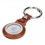 Carcasa de protectie Bizon Locator Waterproof compatibila cu Apple AirTag, Maro 6 - lerato.ro