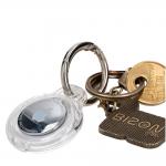 Carcasa de protectie Bizon Locator Keychain compatibila cu Apple AirTag, Transparent 7 - lerato.ro