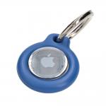 Carcasa de protectie Bizon Locator Keychain compatibila cu Apple AirTag, Albastru 3 - lerato.ro