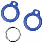 Carcasa de protectie Bizon Locator Keychain compatibila cu Apple AirTag, Albastru 4 - lerato.ro
