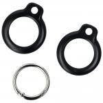 Carcasa de protectie Bizon Locator Keychain compatibila cu Apple AirTag, Negru 4 - lerato.ro