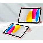 Husa  Bizon Tab Clear Matt compatibila compatibila cu iPad 10.9 inch 2022 / 11 inch 2025, Rose Gold 3 - lerato.ro