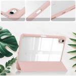 Husa  Bizon Tab Clear Matt compatibila compatibila cu iPad 10.9 inch 2022 / 11 inch 2025, Rose Gold 4 - lerato.ro