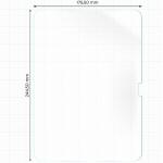 Set 2 folii protectie Bizon Film Tab Papirus compatibile cu iPad 10.9 inch 2022 / iPad 11 inch 2025, Transparent 3 - lerato.ro