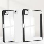 Husa Bizon Tab Clear Matt compatibila cu iPad Air 13 inch 2024, Negru 9 - lerato.ro