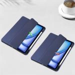 Husa Bizon Tab Clear Matt compatibila cu iPad Air 13 inch 2024, Navy Blue 4 - lerato.ro