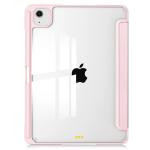 Husa Bizon Tab Clear Matt compatibila cu iPad Air 13 inch 2024, Roz 5 - lerato.ro