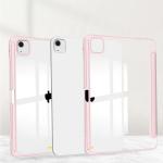 Husa Bizon Tab Clear Matt compatibila cu iPad Air 13 inch 2024, Roz 9 - lerato.ro