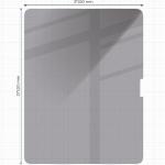 Set 2 folii sticla securizata Bizon Glass Tab Clear Shadow Privacy compatibile cu iPad Air 13 inch M2 2024, Negru 3 - lerato.ro