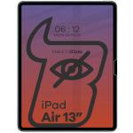 Set 2 folii sticla securizata Bizon Glass Tab Clear Shadow Privacy compatibile cu iPad Air 13 inch M2 2024, Negru 2 - lerato.ro