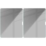 Set 2 folii sticla securizata Bizon Glass Tab Clear Shadow Privacy compatibile cu iPad Air 13 inch M2 2024, Negru 5 - lerato.ro