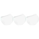 Set 3 folii de protectie Bizon HydroFlex compatibila cu Garmin Fenix 7S, Transparent 4 - lerato.ro