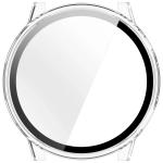 Carcasa cu protectie ecran din sticla securizata BizonMobile compatibila cu Garmin Venu 4 45 mm, Transparent 9 - lerato.ro