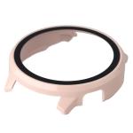 Carcasa cu protectie ecran din sticla securizata BizonMobile compatibila cu Garmin Venu 4 45 mm, Roz 7 - lerato.ro