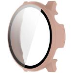 Carcasa cu protectie ecran din sticla securizata BizonMobile compatibila cu Garmin Venu 4 45 mm, Roz 8 - lerato.ro