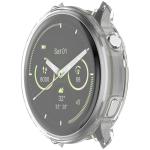 Carcasa cu protectie ecran din sticla securizata BizonMobile Felipe compatibila cu Garmin Venu 4 45 mm, Transparent 9 - lerato.ro