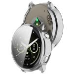 Carcasa cu protectie ecran din sticla securizata BizonMobile Felipe compatibila cu Garmin Venu 4 41 mm, Silver 8 - lerato.ro