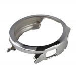 Carcasa cu protectie ecran din sticla securizata BizonMobile Felipe compatibila cu Garmin Venu 4 41 mm, Silver 5 - lerato.ro