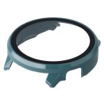 Carcasa cu protectie ecran din sticla securizata BizonMobile compatibila cu Garmin Venu 4 45 mm, Verde 7 - lerato.ro