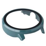 Carcasa cu protectie ecran din sticla securizata BizonMobile compatibila cu Garmin Venu 4 45 mm, Verde 8 - lerato.ro