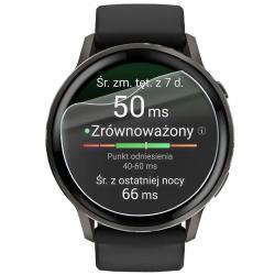 Folie protectie Bizon Watch Hydrogel compatibila cu Garmin Venu 4 45mm, Transparent