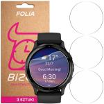 Set 3 folii de protectie Bizon HydroFlex compatibila cu Garmin Venu 3, Transparent 2 - lerato.ro