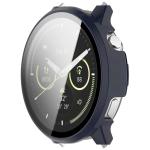 Carcasa cu protectie ecran din sticla securizata BizonMobile compatibila cu Garmin Venu 4 41 mm, Dark Blue 6 - lerato.ro