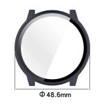 Carcasa cu protectie ecran din sticla securizata BizonMobile compatibila cu Garmin Venu 4 45 mm, Dark Blue 3 - lerato.ro