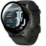Folie sticla securizata Bizon Watch Edge Hybrid compatibile cu Garmin Venu 4 41mm, Negru 4 - lerato.ro