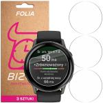 Set 3 folii de protectie Bizon HydroFlex compatibila cu Garmin Venu 4 45 mm, Transparent 2 - lerato.ro