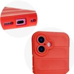 Carcasa Bizon Tur compatibila cu iPhone 16, Rosu 12 - lerato.ro