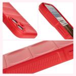 Carcasa Bizon Tur compatibila cu iPhone 16, Rosu 11 - lerato.ro