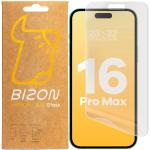 Set 2 folii protectie Bizon Hydrogel Sun compatibile cu iPhone 16 Pro Max, Transparent 4 - lerato.ro