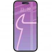 Set 2 folii sticla securizata Bizon Glass Mule compatibile cu iPhone 16 Plus, Transparent
